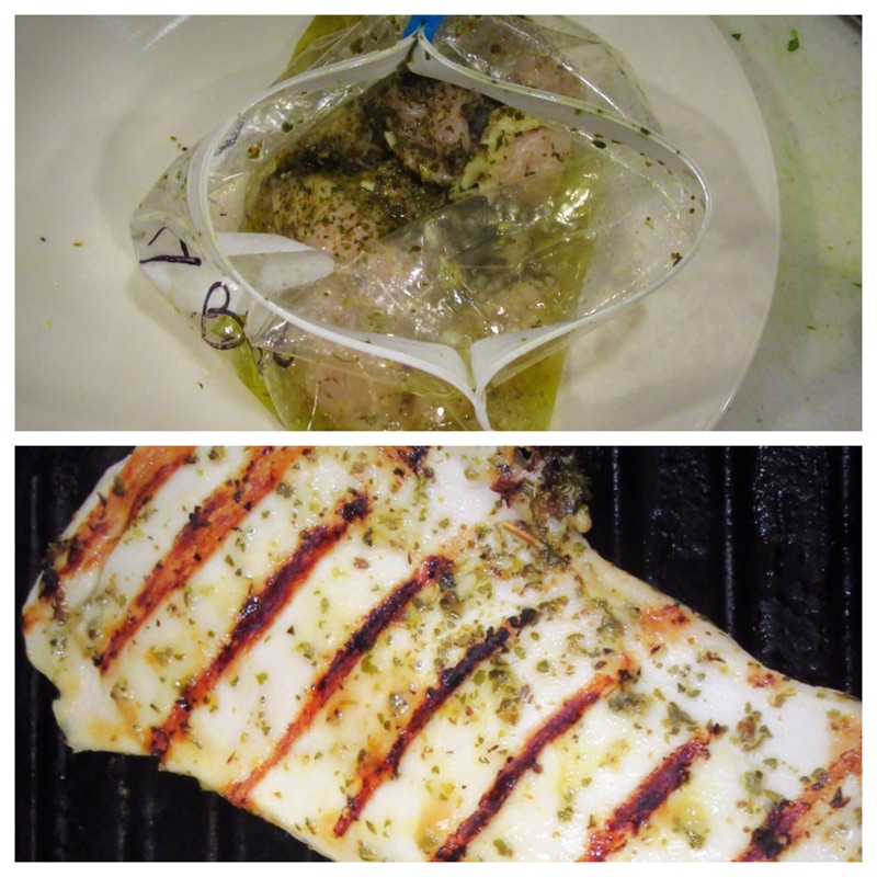 Greek chicken with tzatziki marinate