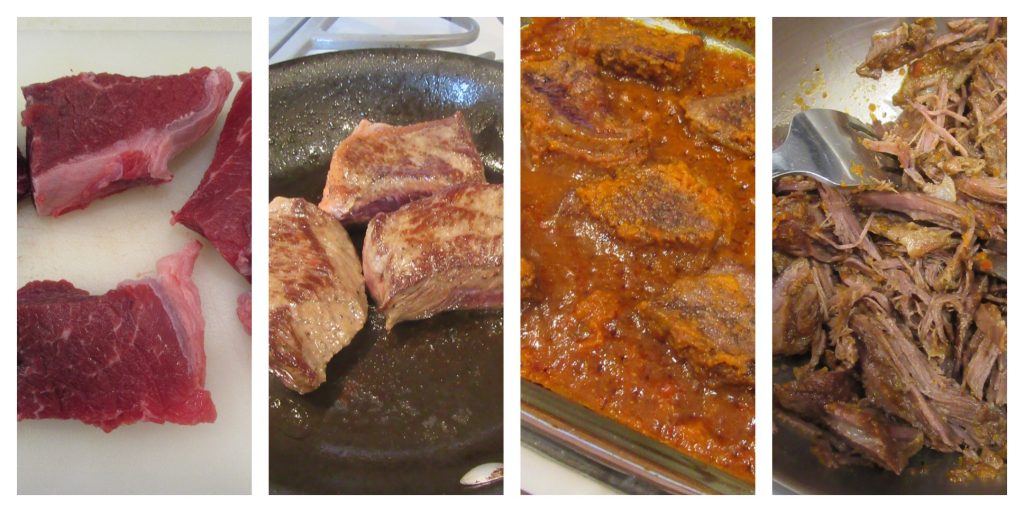 pulled beef topping ingredients