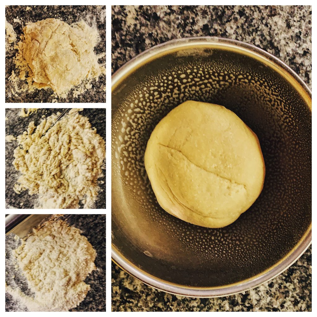 Creating Dough Ball for Homemade Pasta