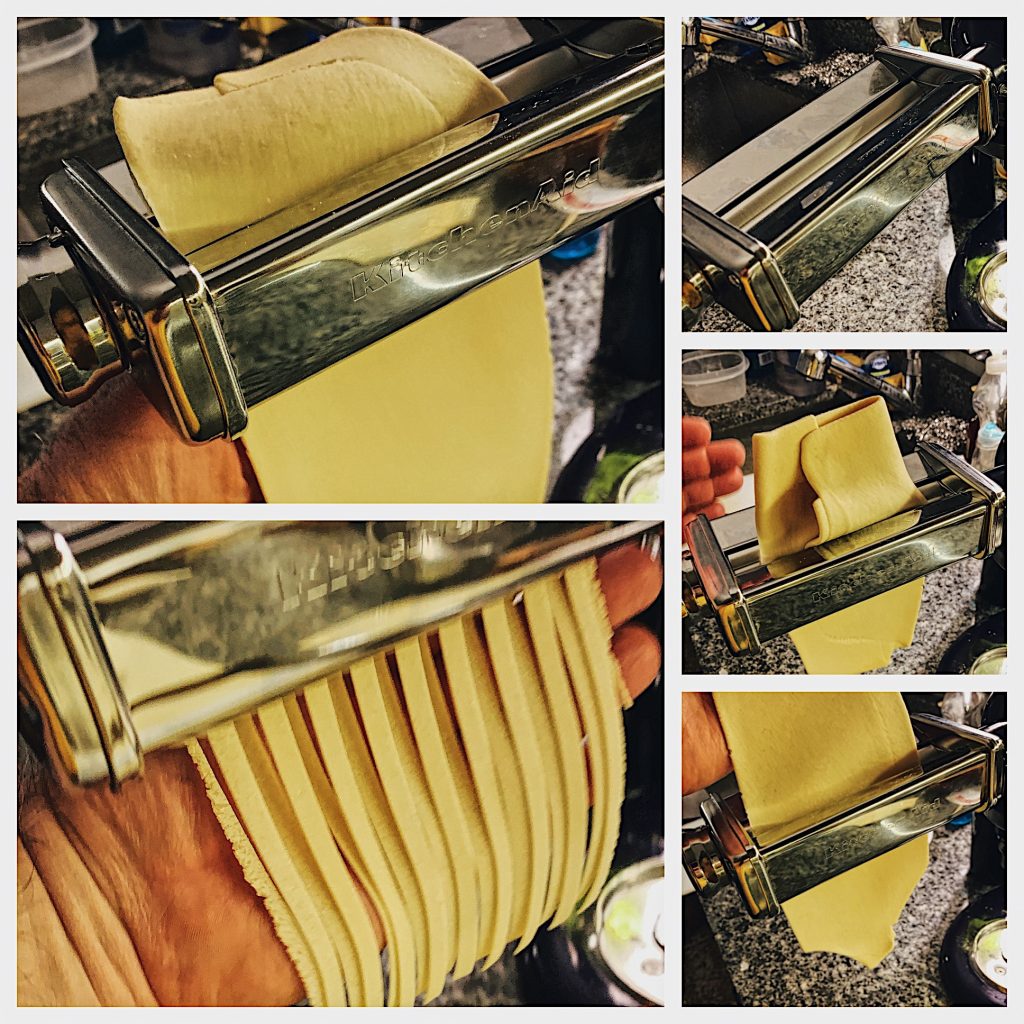 Rolling and Cutting Homemade Pasta