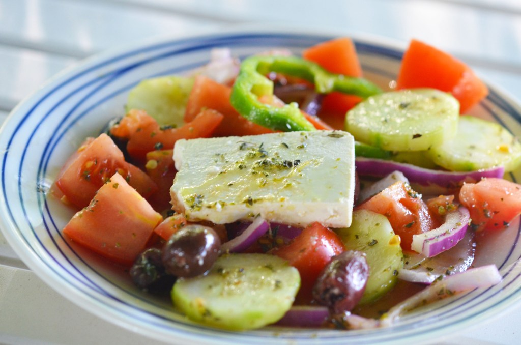 pantry essentials red wine vinegar as greek salad dressing