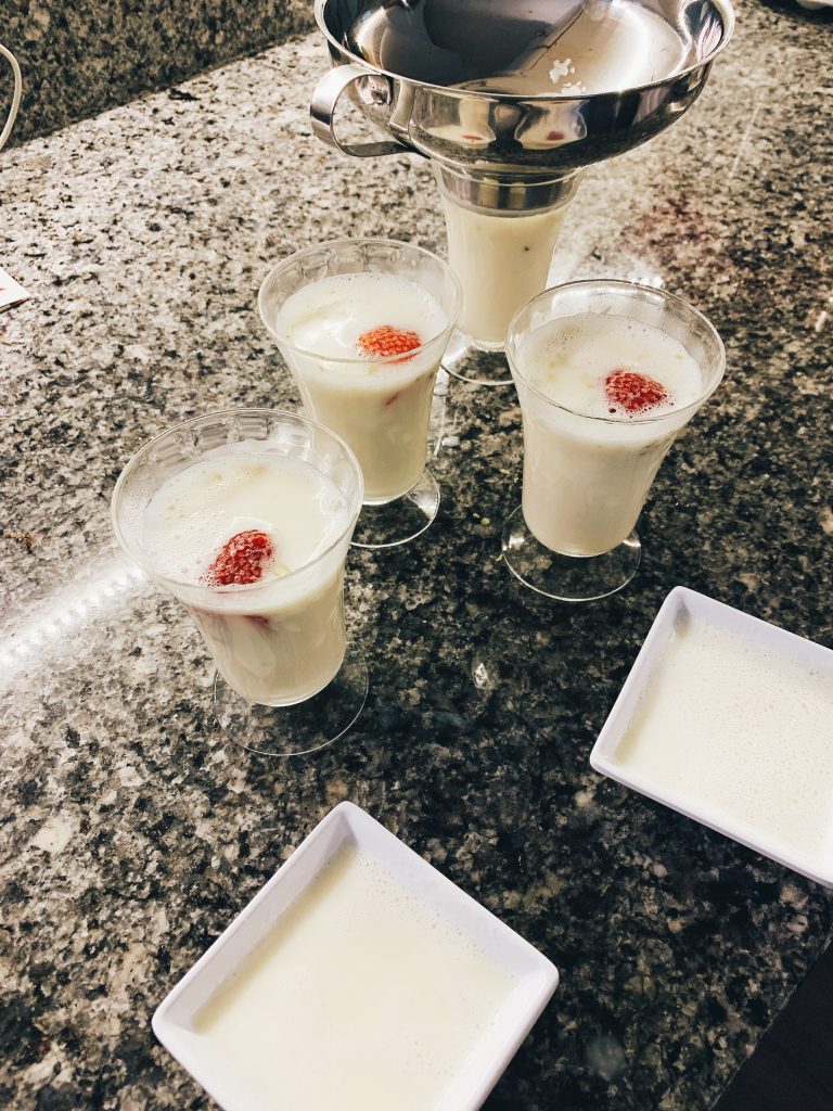 Panna Cotta Poured