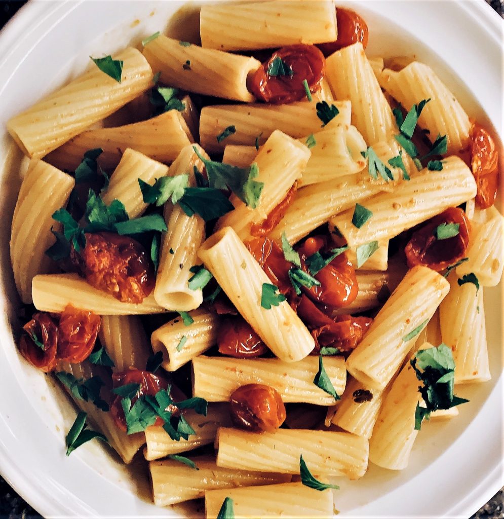Roasted Tomatoes in Balsamic as Pasta Sauce