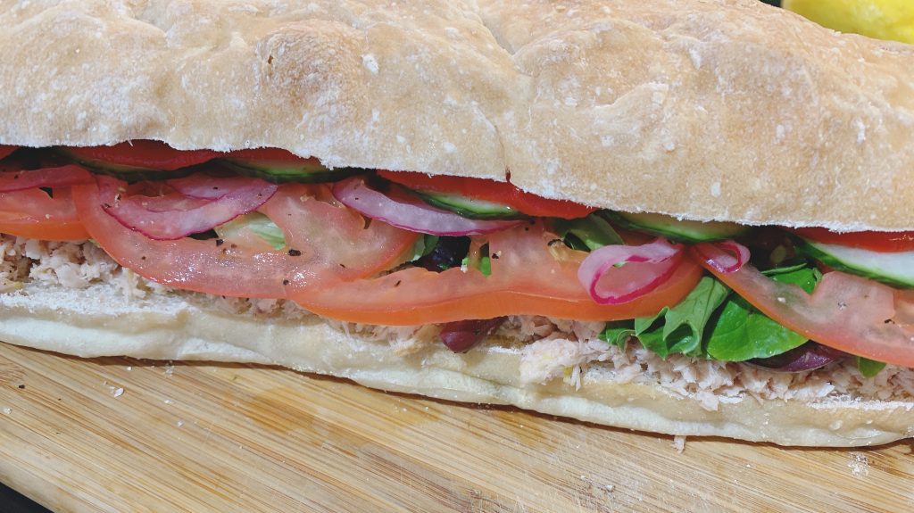 Pan Bagnat Assembled