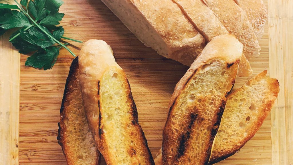 Homemade Baguette Toasted