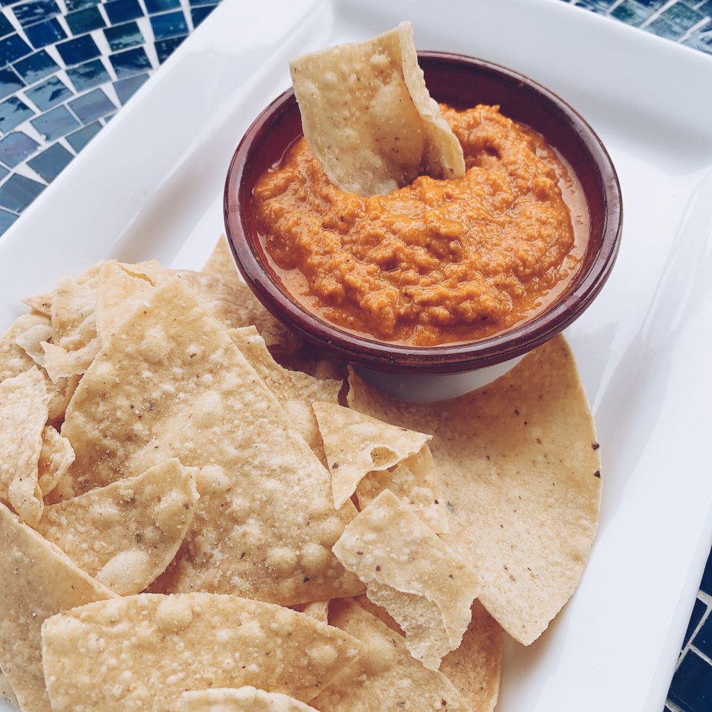 Romesco Sauce as Dip