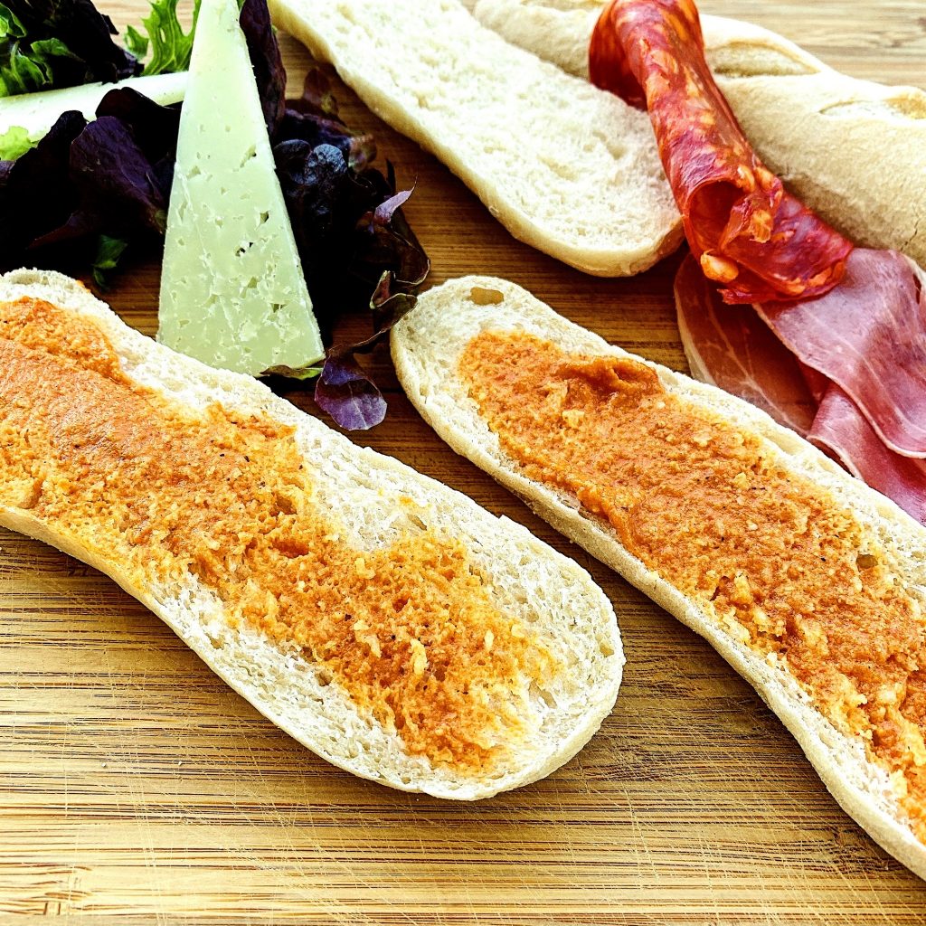 Romesco Suace on Sandwich