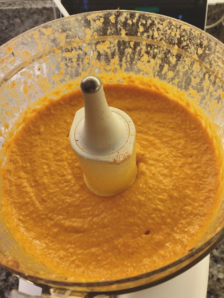 Romesco Sauce in Food Processor