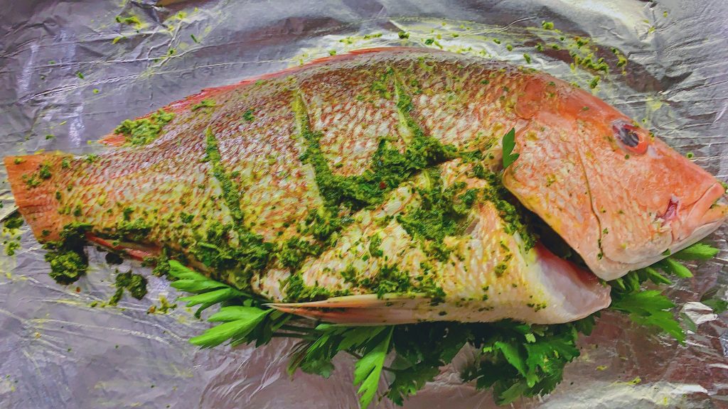 Red Snappers All Prepared
