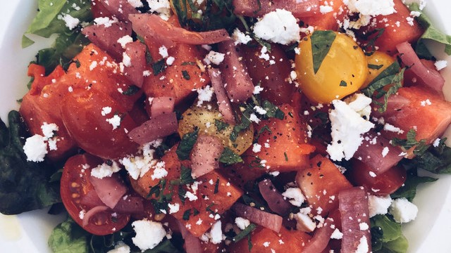 Watermelon Salad with Ricotta Salata