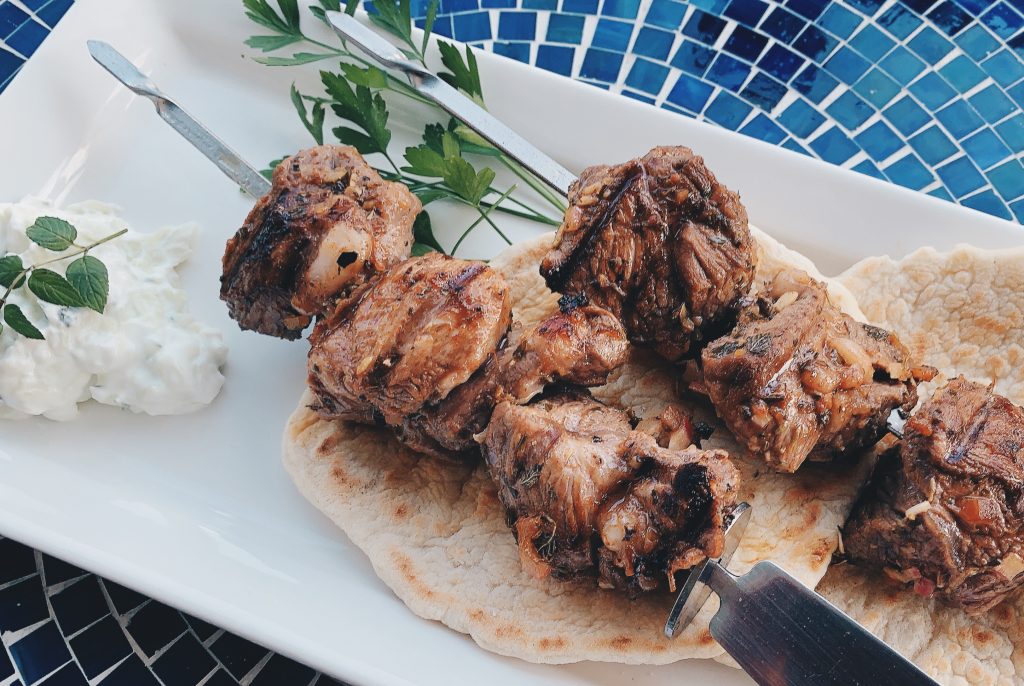 Lamb Souvlaki Featured 1