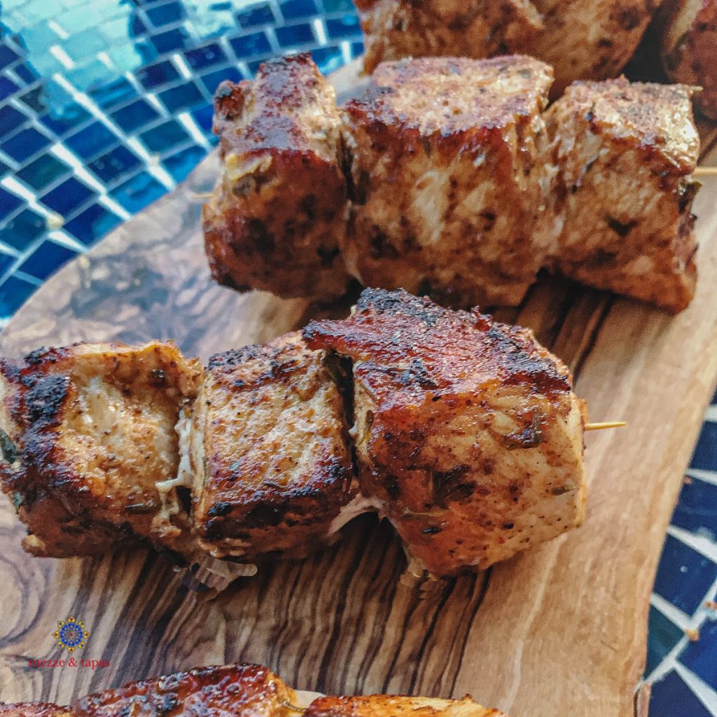 Pincho Morunos Detail