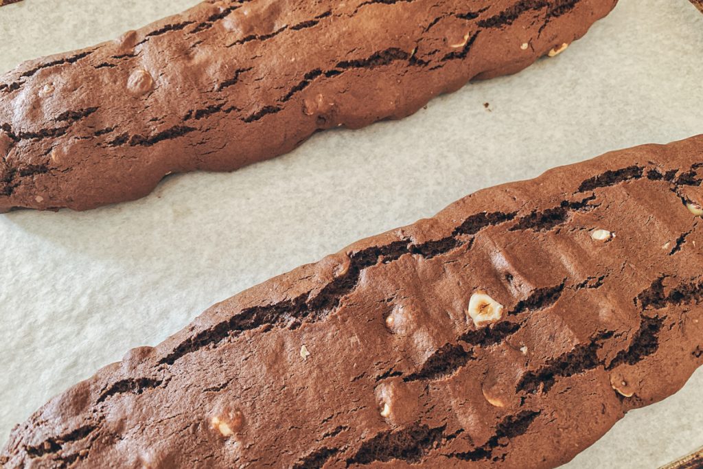 Cooked Biscotti Logs