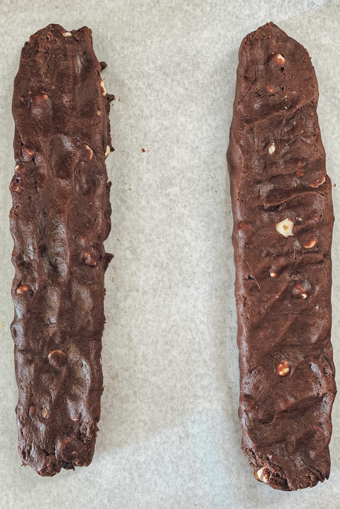 Shaped Biscotti Logs
