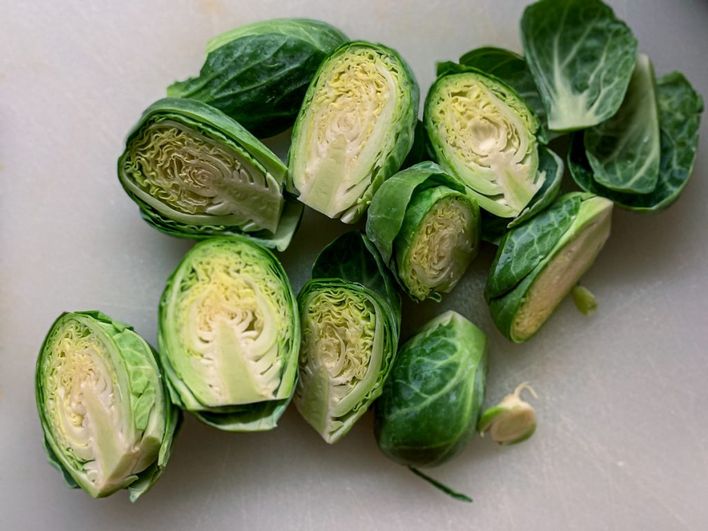 Brussels Sprouts Halved