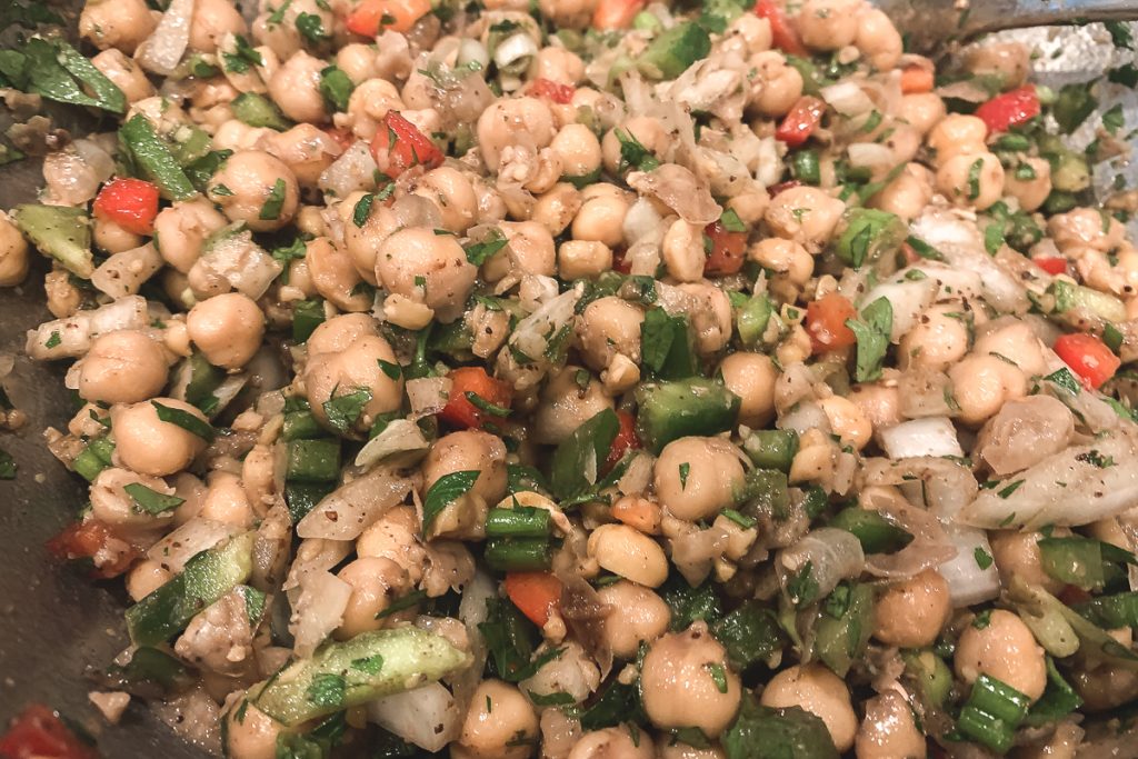 Chickpea Wrap Filling