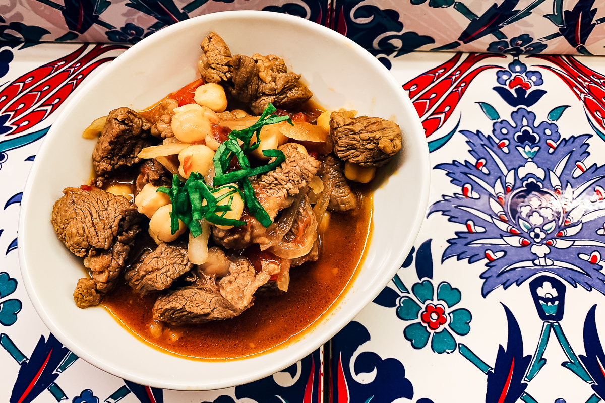 Chickpea with Lamb Stew Featured