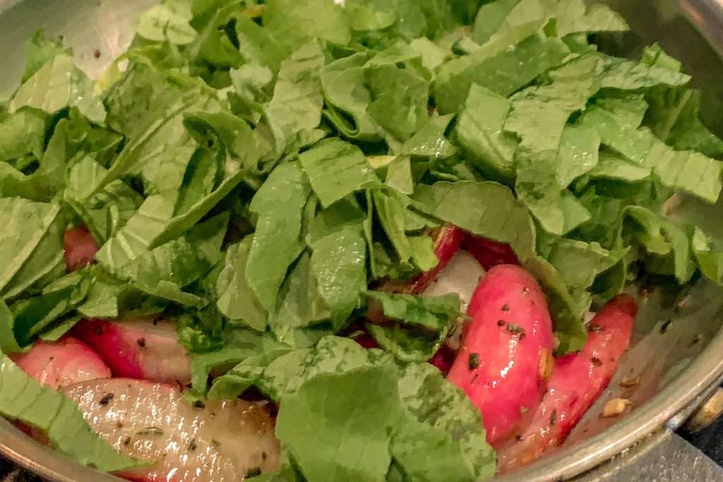 French Breakfast Radish Add Greens