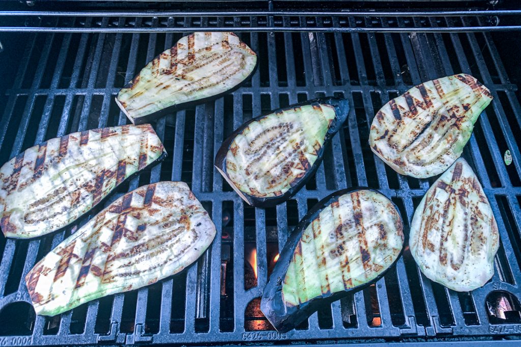 Grilled Eggplant Slices