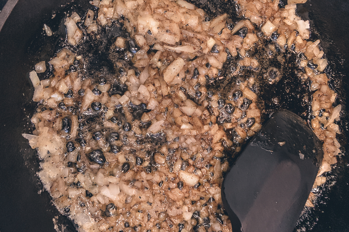 Kibbeh Sauted Onion and Spice