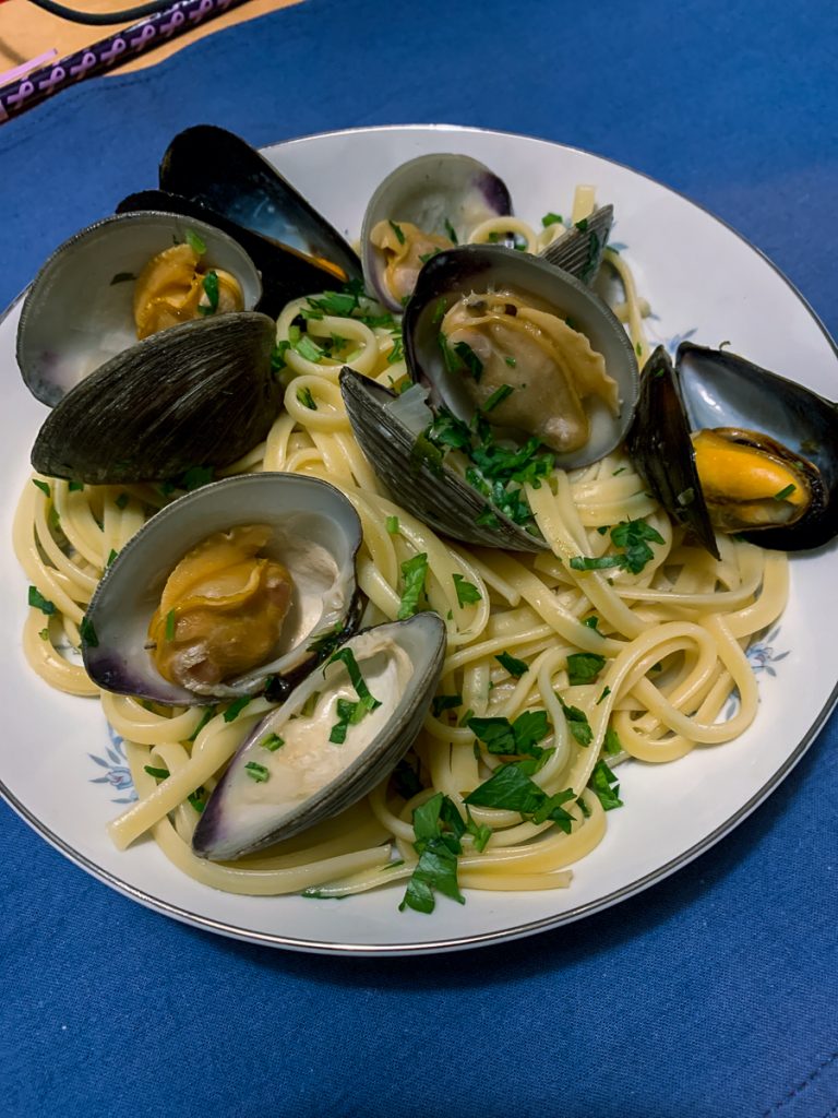 Linguine Mussels and Clams IG