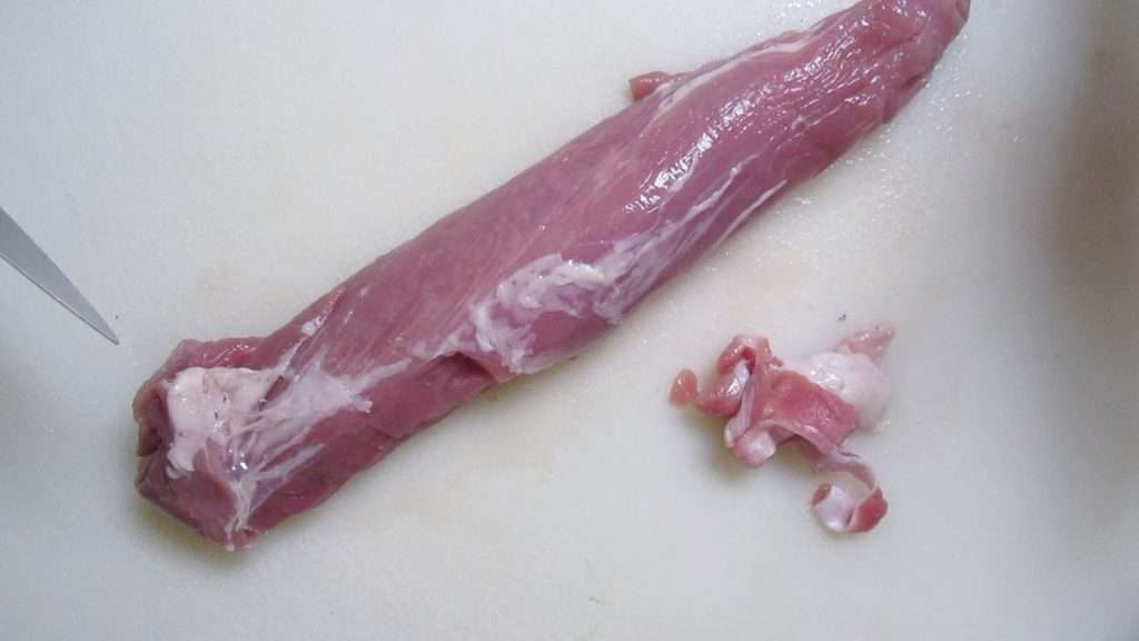 Pork Tenderloin Silverskin Gone