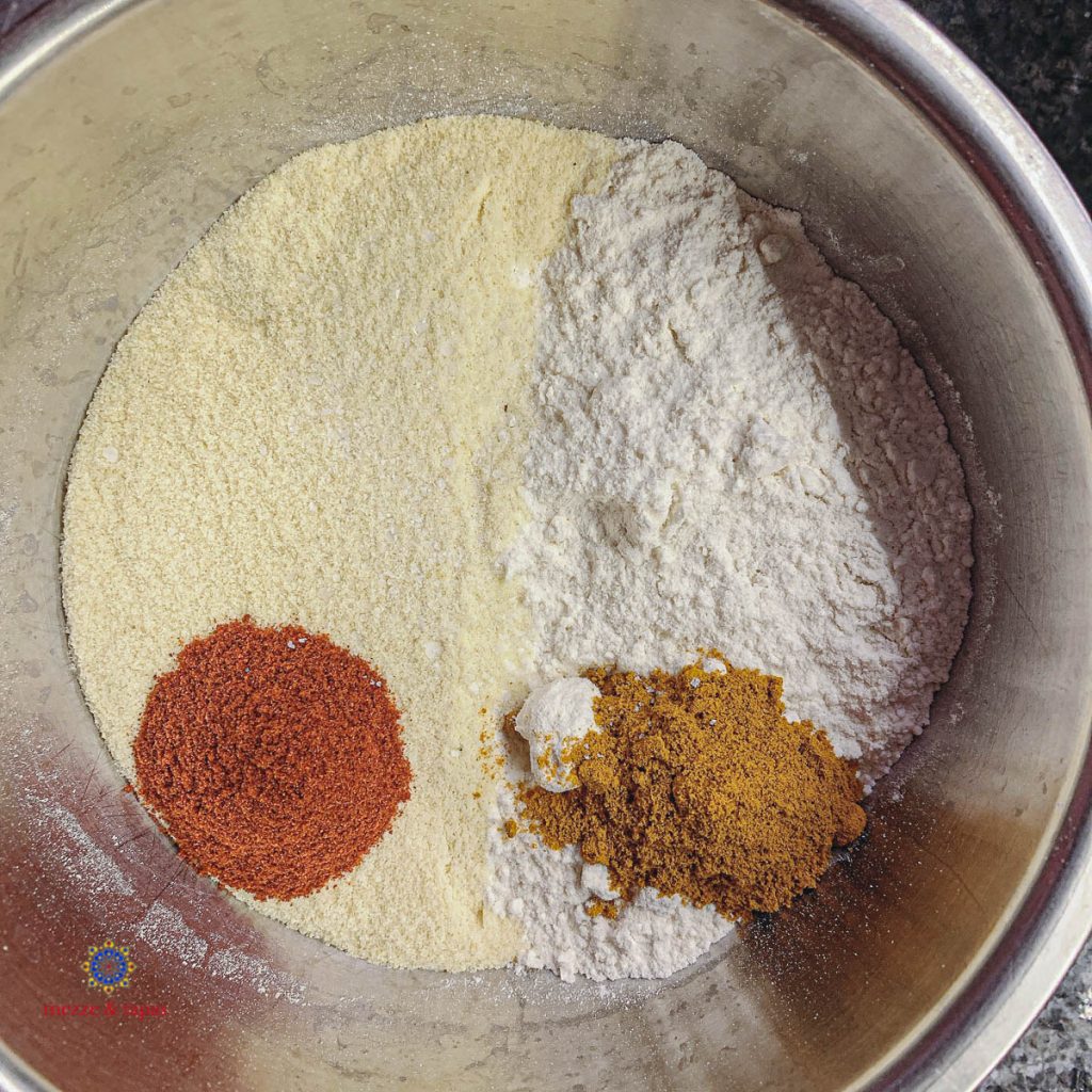 Orange Pasta Dough Ingredients