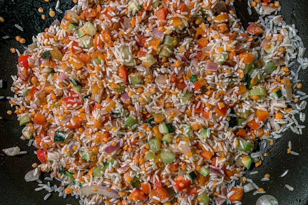 Rice Pilaf Sautéed in Butter