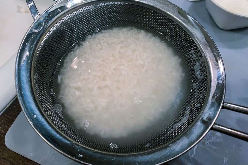 Rinse the Rice