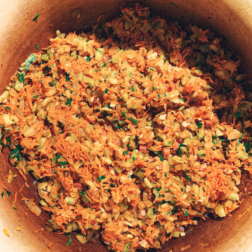 White Bean Farro Mushroom Batuto