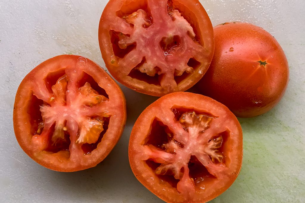 Zaalouk Tomatoes Seeded