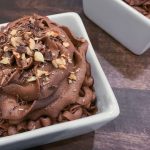 Chocolate Hazelnut Mousse Closeup