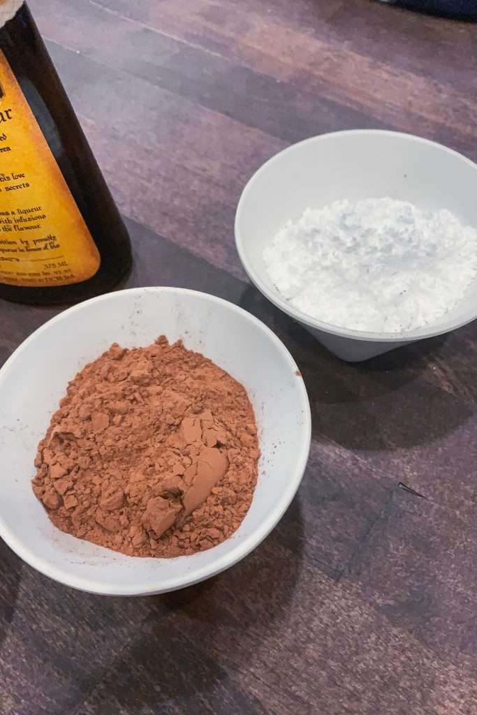 Cocoa Powder and Confectionary Sugar