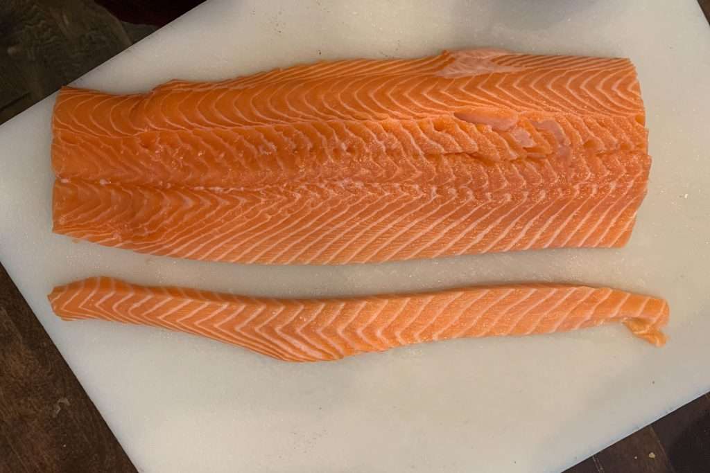 Salmon Belly Trim